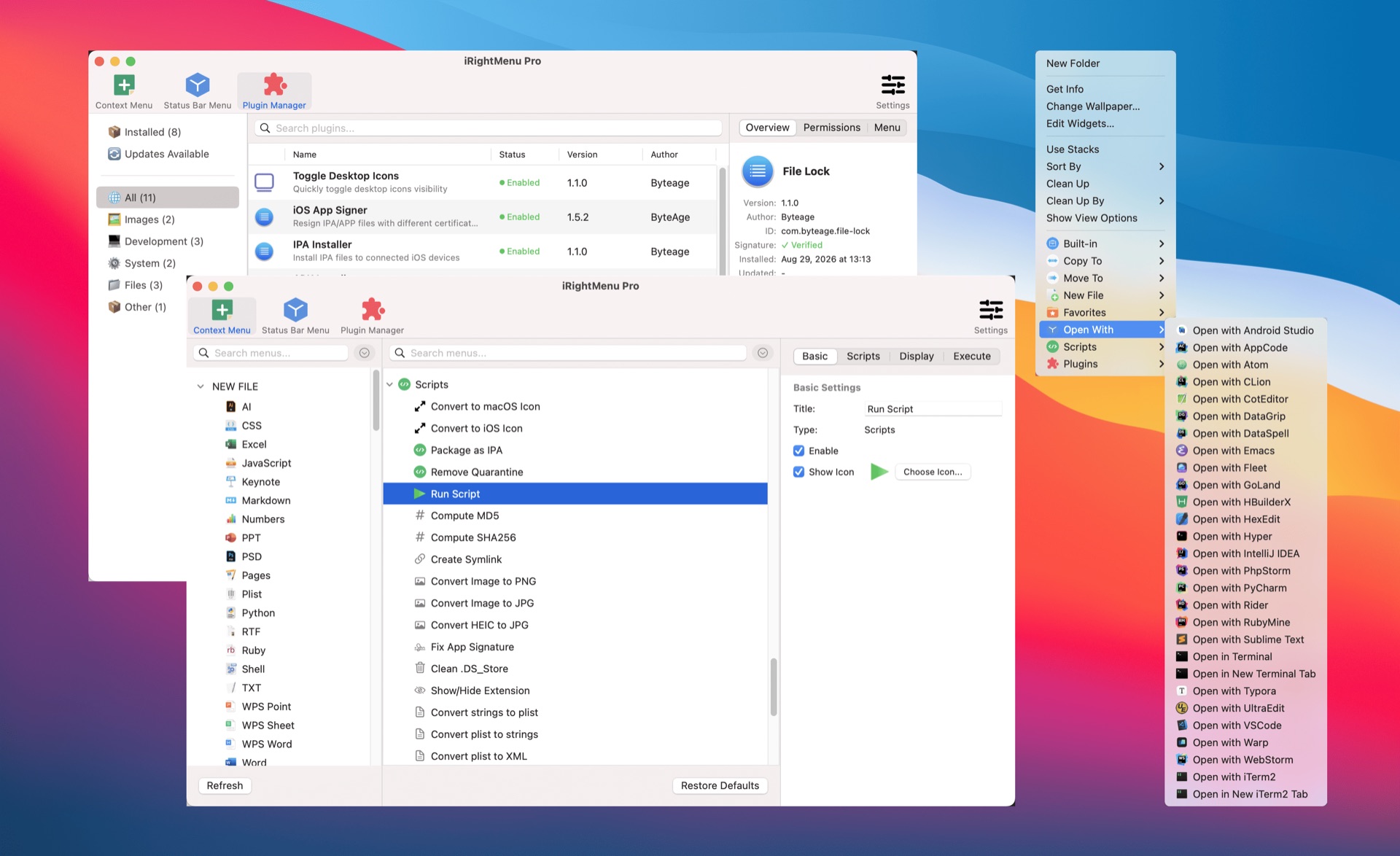 iRightMenu Pro Screenshot